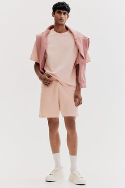 H&M - Men Orange Regular Fit Sweatshorts