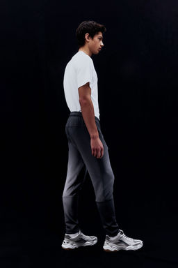 H&M - Grey Slim Fit Sports Joggers with Drymove