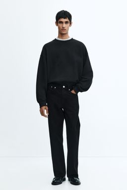 H&M - Men Black Relaxed Jeans