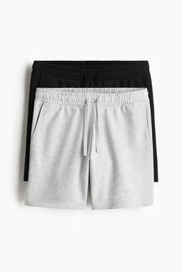 H&M - Men 2-Pack Regular Fit Sweatshorts