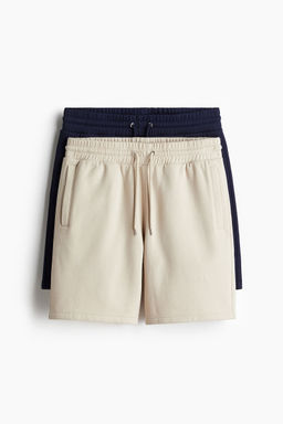 H&M - Men 2-Pack Regular Fit Sweatshorts