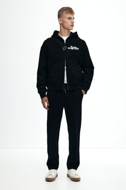H&M - Men Black Regular Fit Tailo Joggers
