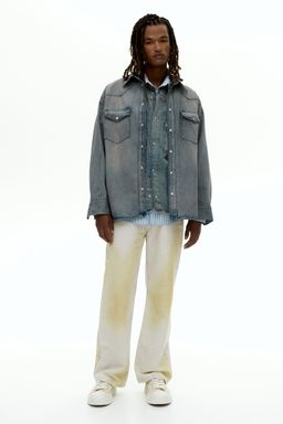 H&M - Men Blue Loose Fit Jeans