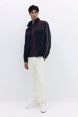 H&M - Men White Regular Fit Tailo Joggers