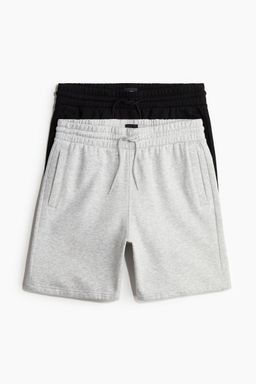 H&M - Men 2-Pack Regular Fit Sweatshorts