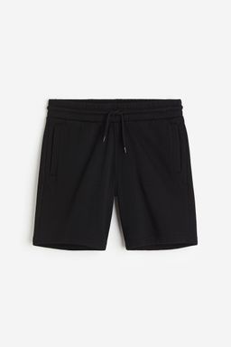 H&M - Men Black Regular Fit Sweatshorts