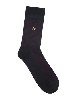 Arrow - Mens Blue Printed Socks