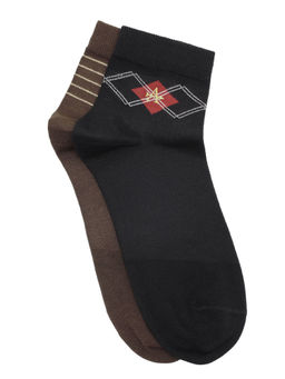 Arrow - Mens Multi-Color Printed Socks