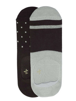 Arrow - Mens Brown Printed Socks