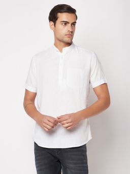 CRIMSOUNE CLUB - Men Simplistic White Kurta