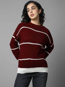 High Star - Striped Pullover Sweater