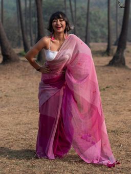 Suta - Multicolour Mul Cotton Saree