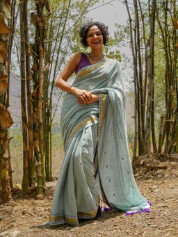 Suta - Dull Mint Slub Siree