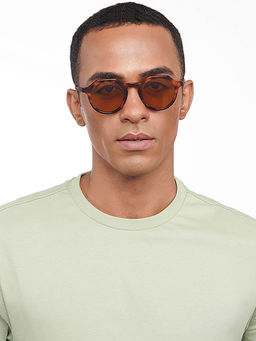 John Jacobs - by Lenskart Brown Round Sunglasses - JJ S12638