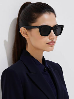 John Jacobs - Full Rim Cat Eye Stylish & Premium UV Protected Sunglasses