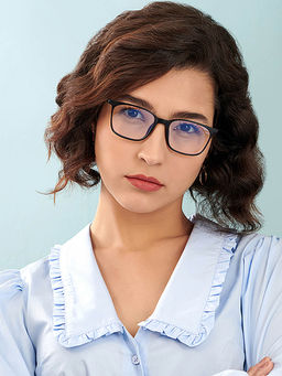 Lenskart Blu - Black Square Computer Glasses - LB E13526