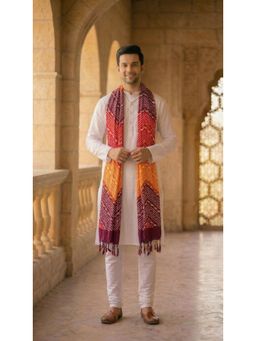 Zamour - Multi-Color Printed Dupatta