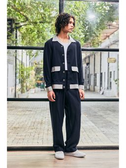 Bohame - Navy Blue Edgar Jacket
