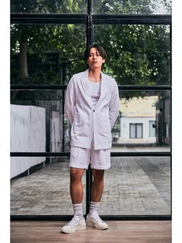 Bohame - White Kellan Blazer
