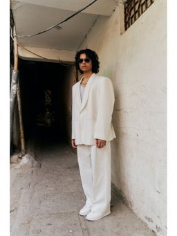 Bohame - White Solace Blazer