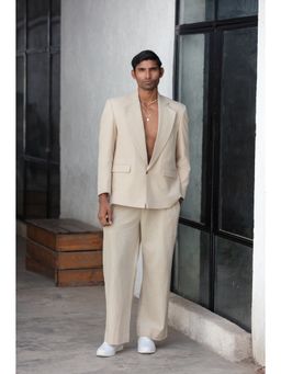 Bohame - Beige Arena Blazer with Trouser