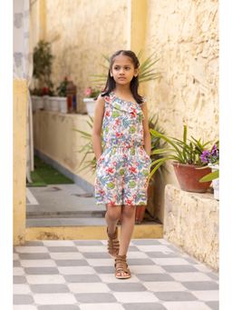 The Little Trunk - Drop Shoulder Playsuit