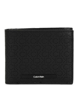 Calvin Klein - Men Leather Textured Black Wallet