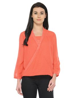 Gipsy - Coral Fashion Blouse
