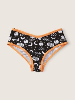 Victoria's Secret - Black Cotton Cheekster Brief Panty