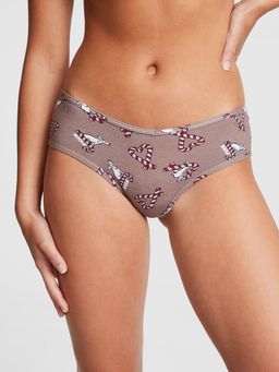 Victoria's Secret - Brown Cotton Cheekster Brief Panty