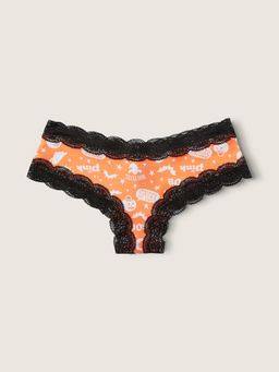 Victoria's Secret - Orange Everyday Lace-Trim Cheekster Brief Panty