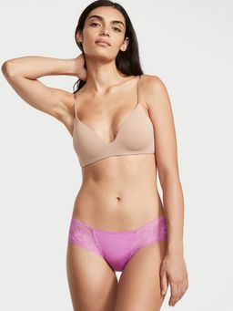 Victoria's Secret - Purple Stretch Cotton Hiphugger Panty