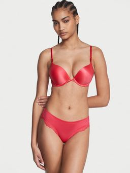 Victoria's Secret - Pink Very Sexy Smooth Cutout Back Thong Panty (XS)