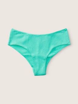Victoria's Secret - Green Cotton Cheekster Brief Panty