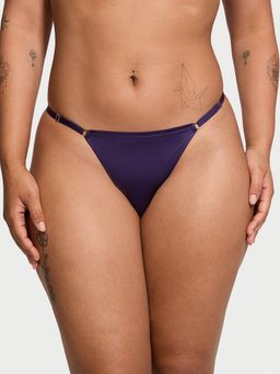 Victoria's Secret - Purple Very Sexy Hardware Adjustable V-String Thong Panty (L)