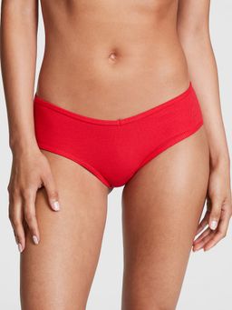 Victoria's Secret - Red Cotton Cheekster Brief Panty
