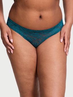 Victoria's Secret - Teal The Lacie Lace Brief Panty (S)