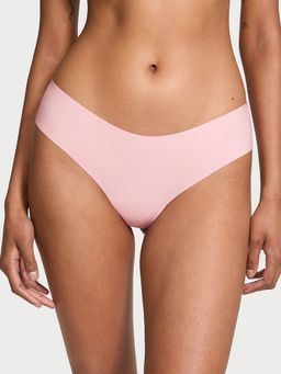 Victoria's Secret - Pink No-Show Lace-Back Panty (L)