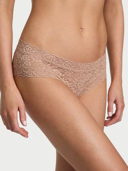 Victoria's Secret - Beige The Lacie Lace Cheeky Brief Panty