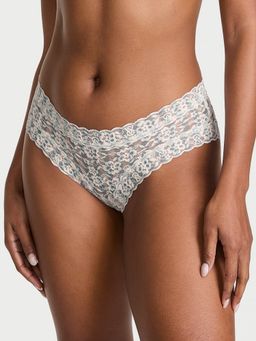 Victoria's Secret - White The Lacie Lace Cheeky Brief Panty
