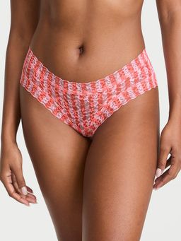 Victoria's Secret - Red The Lacie Lace Cheeky Brief Panty