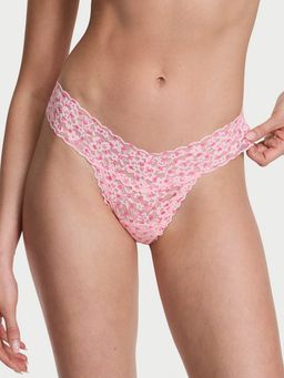 Victoria's Secret - Pink The Lacie Blossom Lace Thong Panty