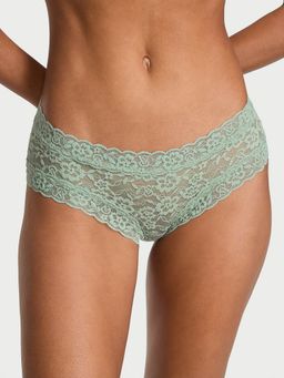 Victoria's Secret - Green The Lacie Lace Strappy-Back Cheeky Brief Panty