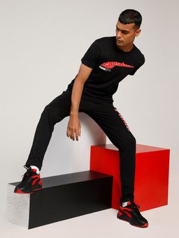 Puma - Black Graphic T-Shirt