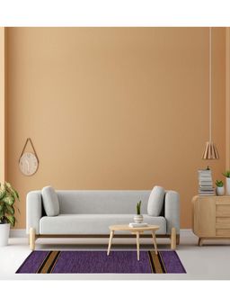 Black Gold - Ace Stain & Fade Resistant Entrance Scraper Indoor Outdoor Mat Purple