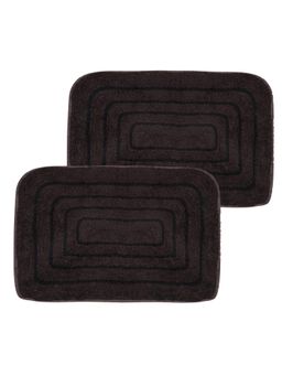 Black Gold - Blackline Stain & Fade Resistant Entrance Scraper Indoor Outdoor Mat Brown (Pack of 2)