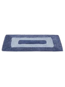 Black Gold - Double Shaded Stain & Fade Resistant Entrance Indoor Outdoor Mat Blue (Pack of 2)