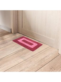 Black Gold - Double Shaded Stain & Fade Resistant Entrance Indoor Outdoor Mat Maroon