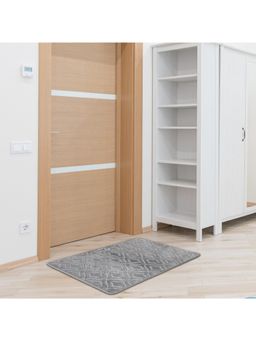 Black Gold - Premium Microfiber Hive Door Mat Grey (Pack of 2)