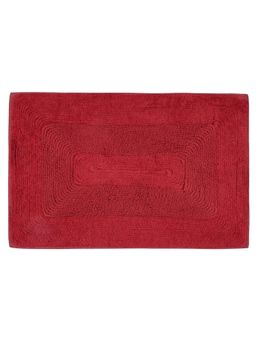 Black Gold - Reversable Plain Stain & Fade Resistant Entrance Indoor Outdoor Mat Red